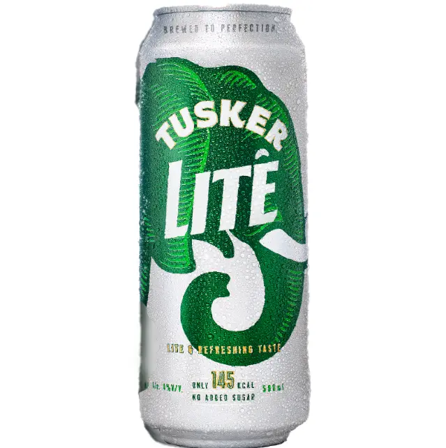 Beer Can Tusker Lite Can 500ml
