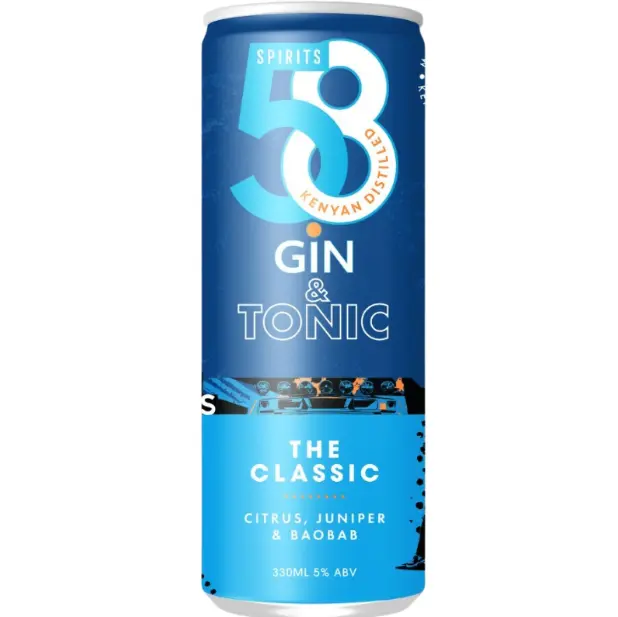 KO Gin & Tonic Can 330ml