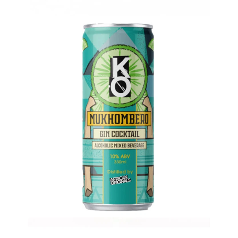 KO Mukhombero Gin Cocktail 330ml