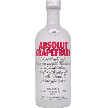[BL4477] Absolute Vodka Grapefruit 40% 1Ltr